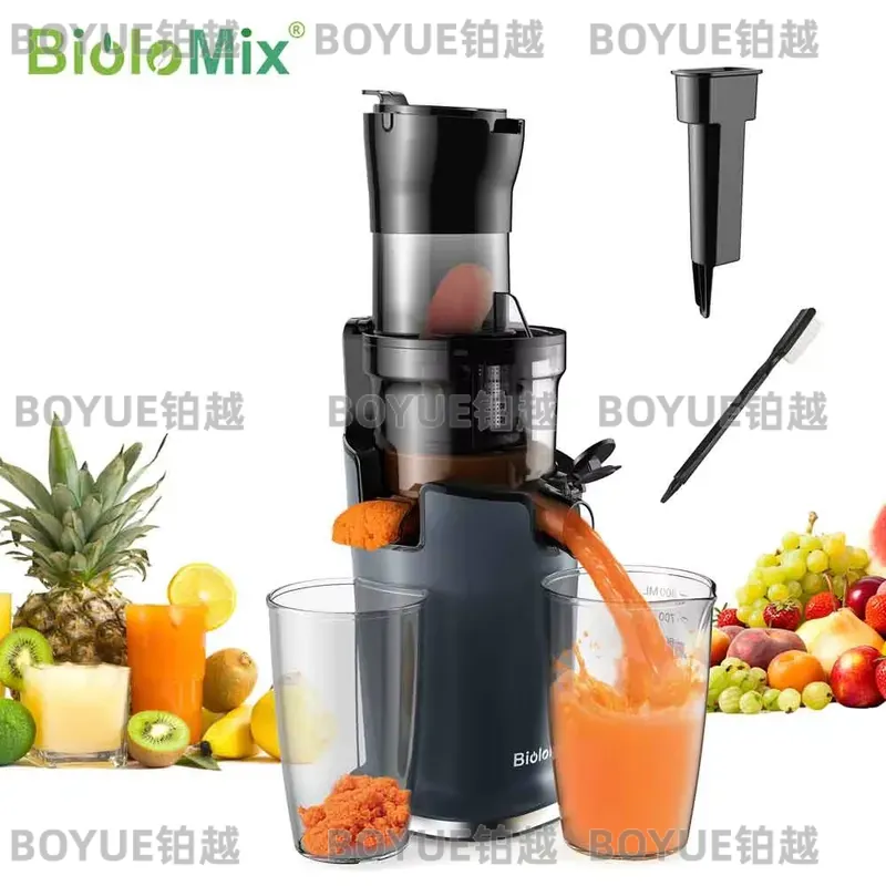 Juicer Cold Press Slow - Juicer Cold Press BioloMix dengan Lubang