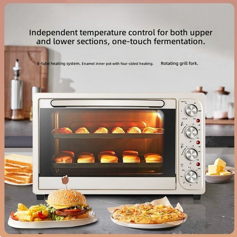 Kitchen Appliances Countertop - Oven Listrik 52L, Oven Pemanggang Roti