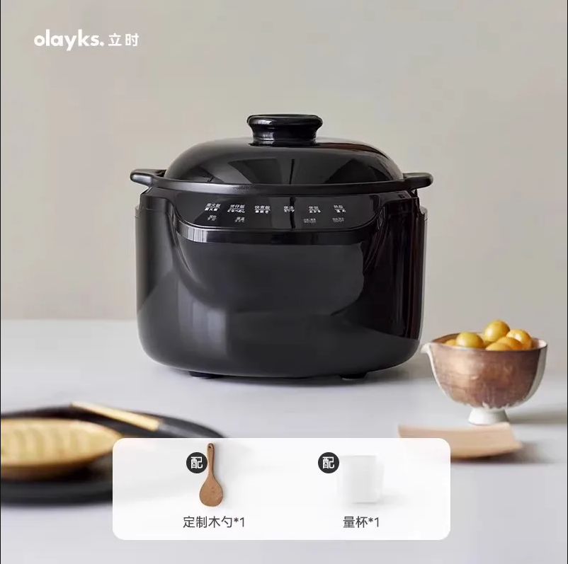 Kitchen Appliances Japan - Penanak Nasi Keramik 220V Olayks 3L