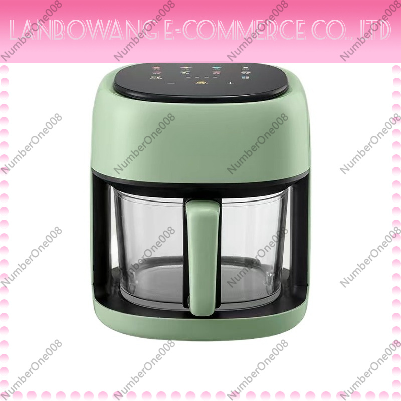 Air Fryer 5L Digital - Penggorengan Udara Kaca Kapasitas Besar 5L