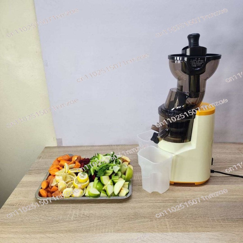 Juicer Cold Press Slow - Juicer Diameter Besar 76mm, Hasil Jus