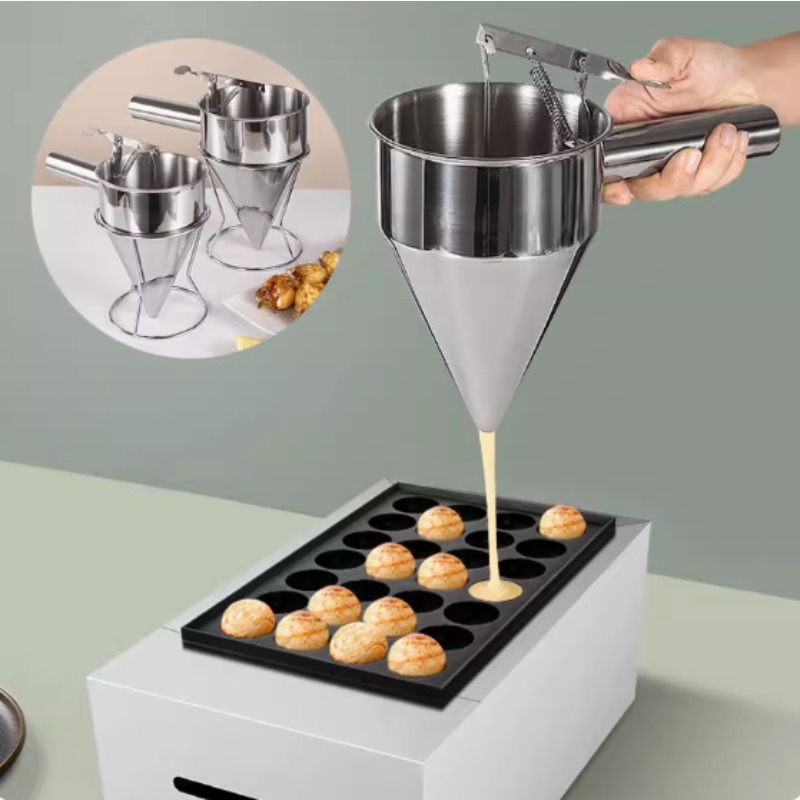 Kitchen Appliances Brand - Dispenser Corong Cairan Stainless Steel 600/1200ML,