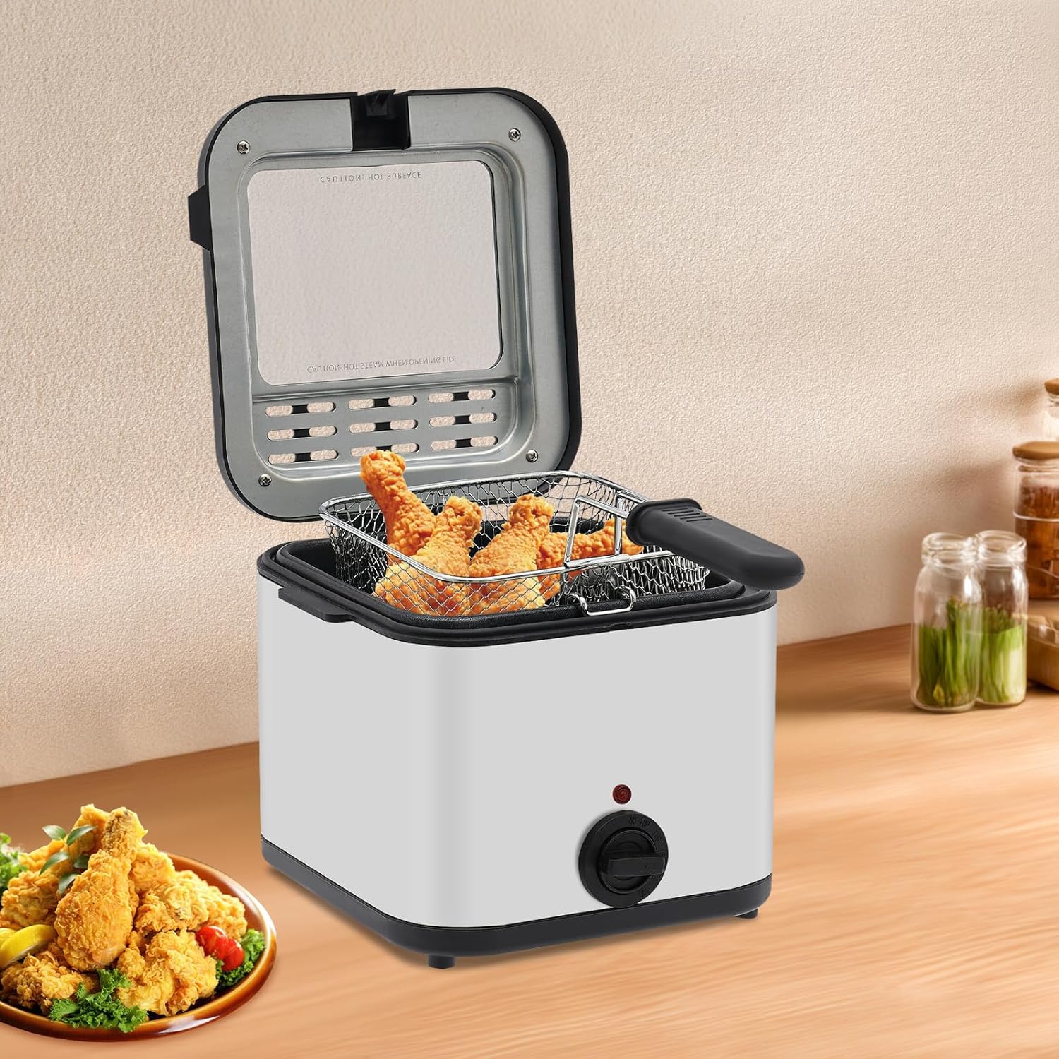 Kitchen Appliances Countertop - Penggorengan Listrik untuk Meja Dapur, Penggorengan
