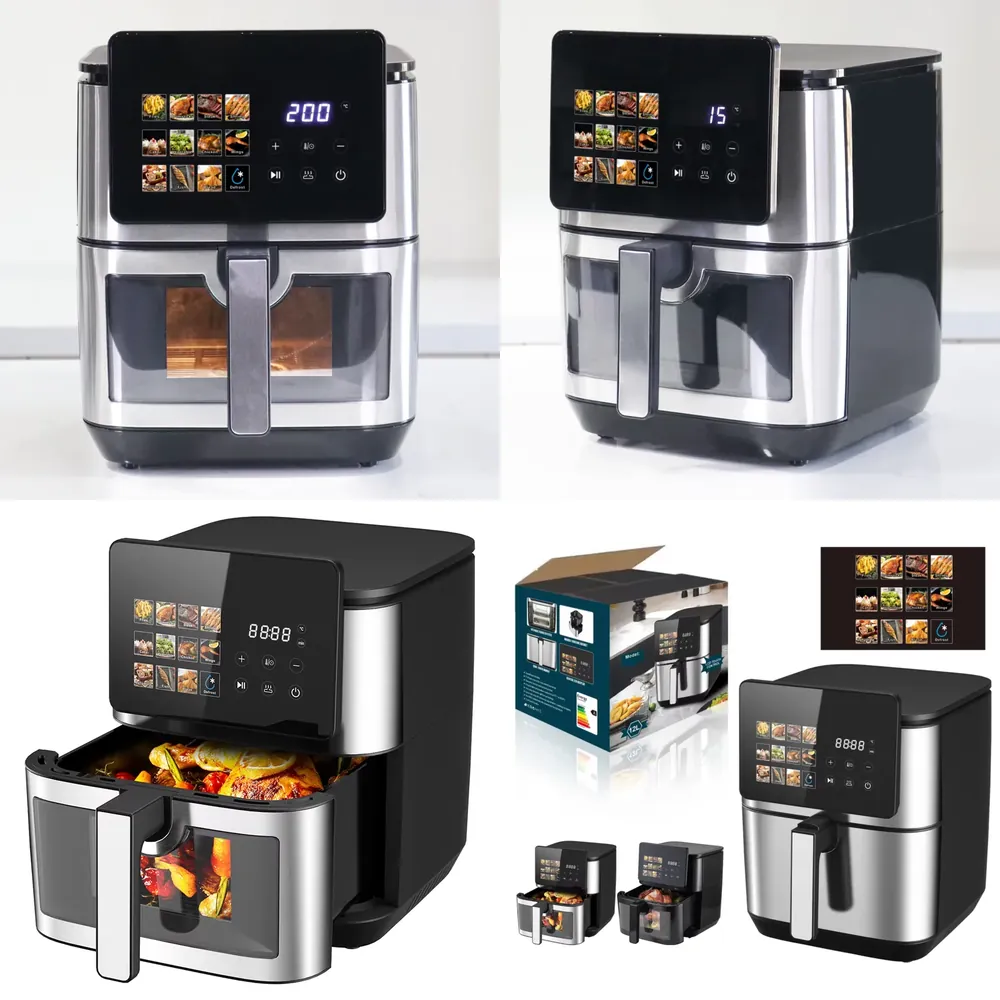 Air Fryer 5L Digital - Penggorengan Udara Digital Cepat Tanpa Minyak