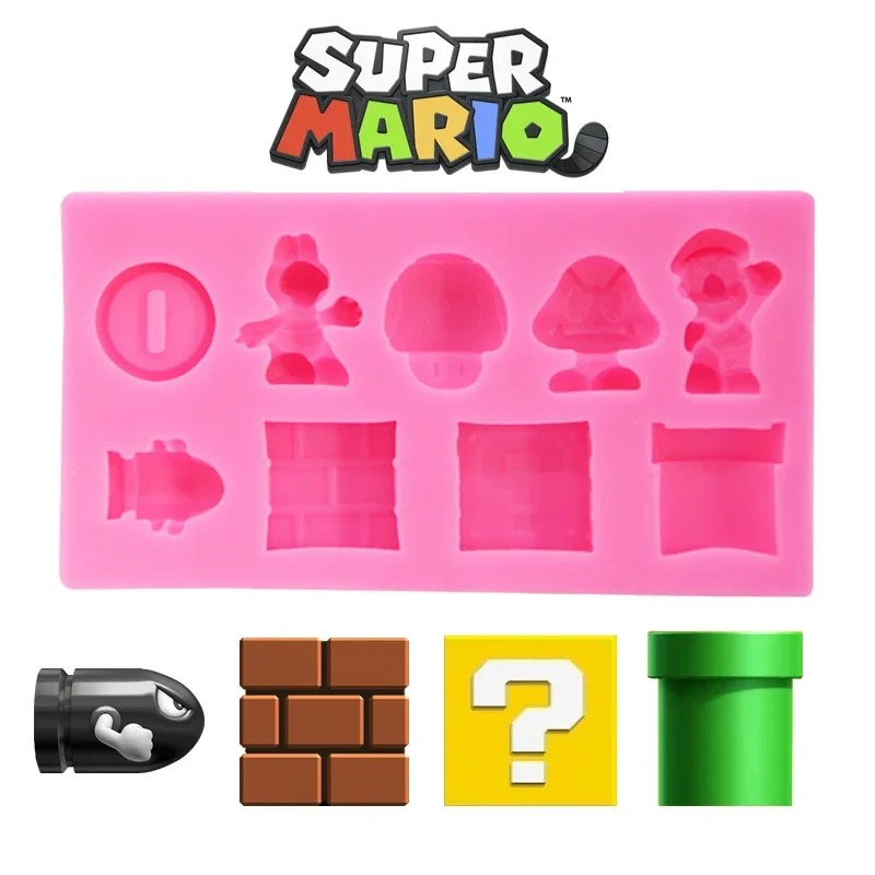 Kitchen Appliances Brand - Cetakan Kue 3D Super Mario Bros