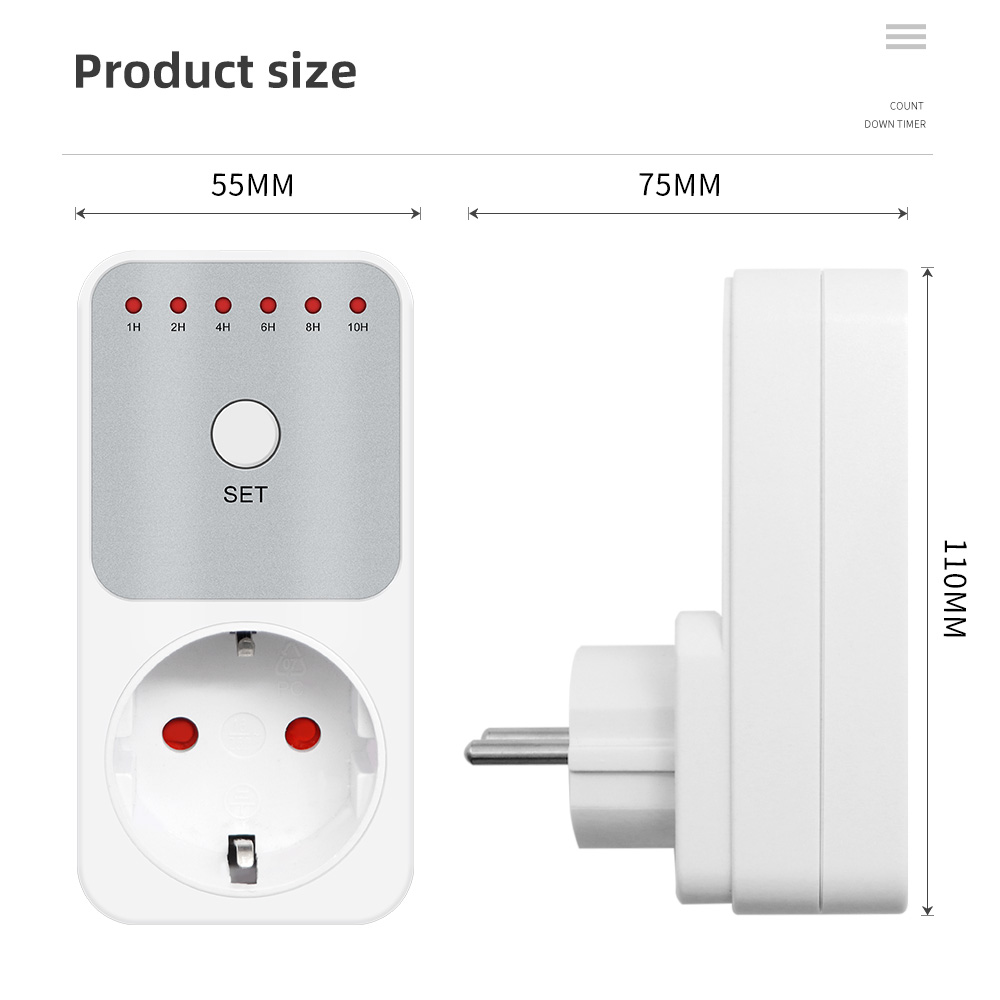 TM04 Timer elektronik LED 16A  - Kitchen Appliances Outlet ulasan dan harga