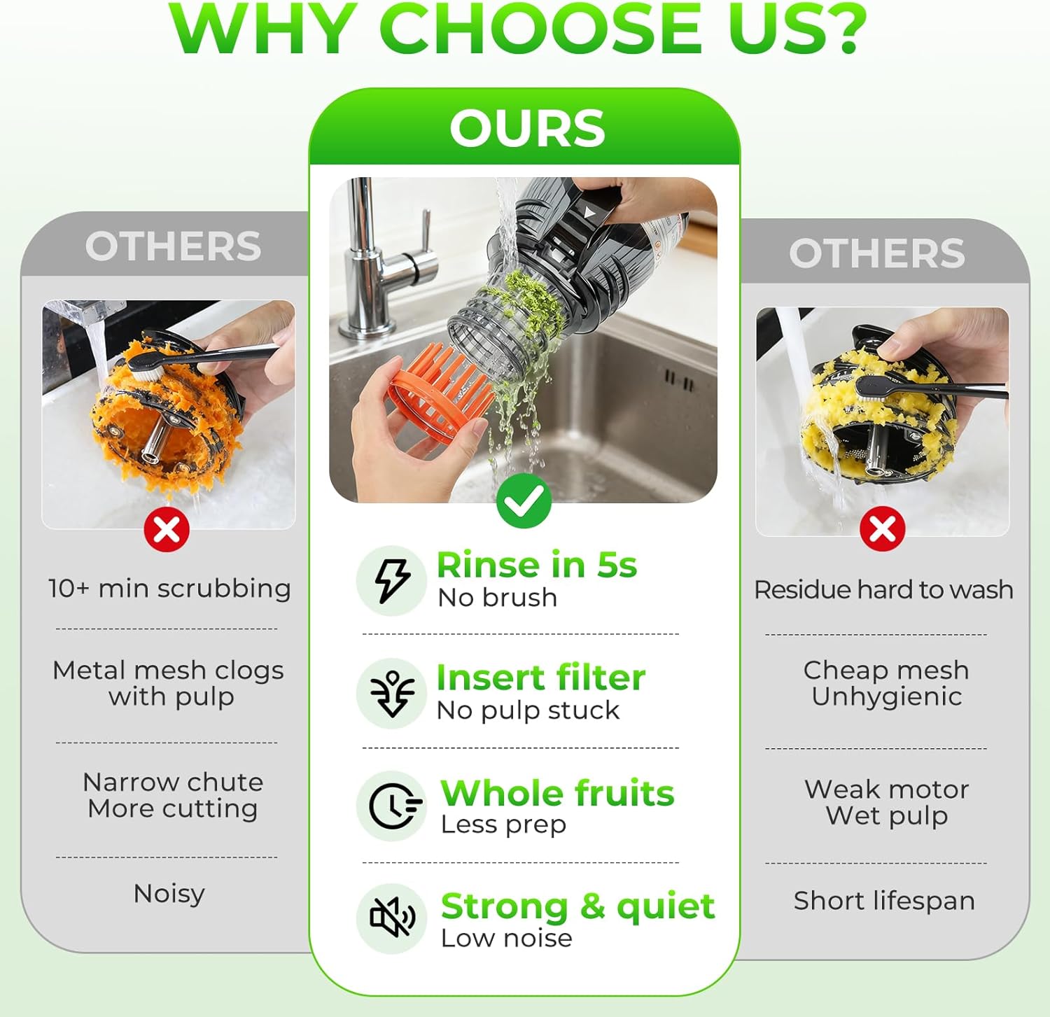Juicer Cold Press dengan Pengg - Juicer Cold Press Slow ulasan dan harga