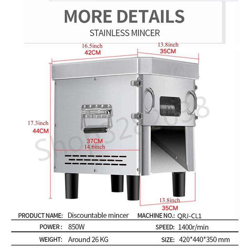 Mesin Pemotong Daging Listrik  - Kitchen Appliances Commercial ulasan dan harga