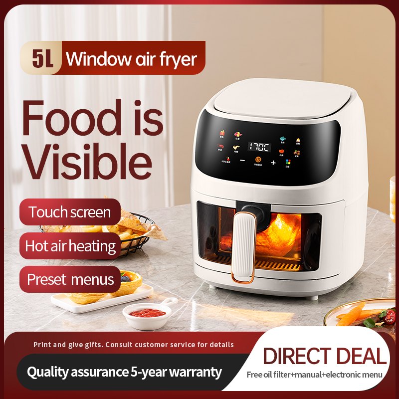Penggorengan Udara Digital 135 - Air Fryer 5L Digital ulasan dan harga