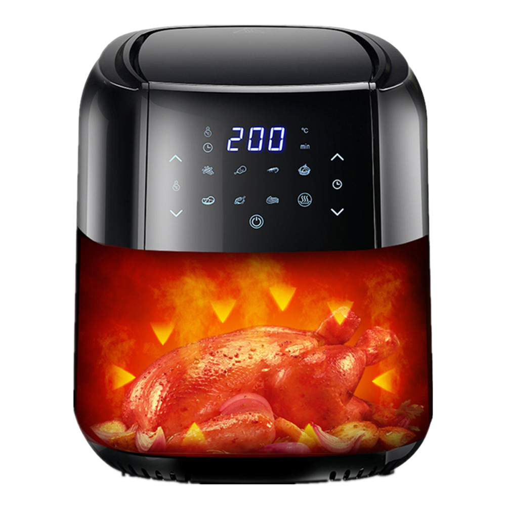 Timer Kontrol Suhu Layar Sentu - Air Fryer 5L Digital ulasan dan harga