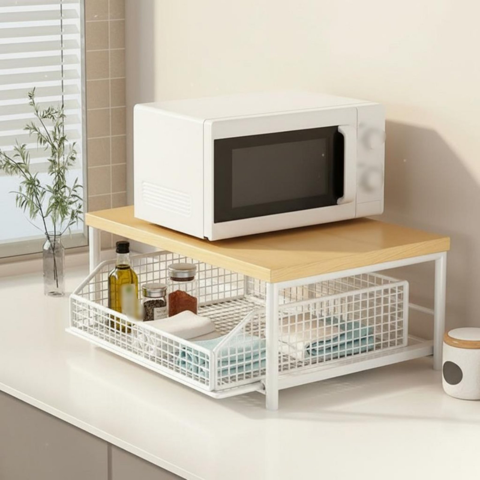 Rak Dapur 2 Tingkat Hemat Ruan - Kitchen Appliances Countertop ulasan dan harga