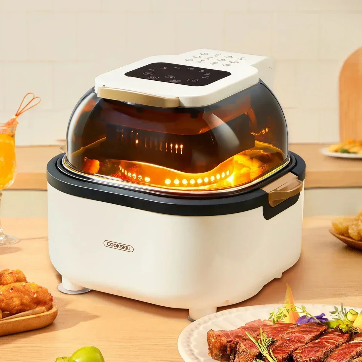 Air fryer visual untuk dapur r - Air Fryer 5L Digital ulasan dan harga
