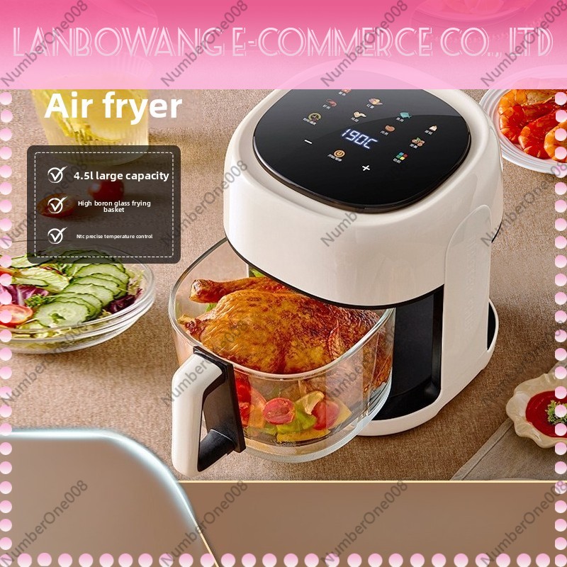 Penggorengan Udara Kaca Kapasi - Air Fryer 5L Digital ulasan dan harga