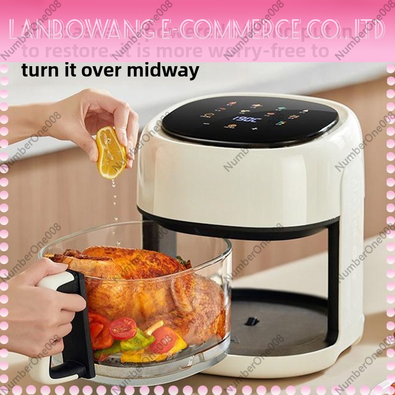 Penggorengan Udara Kaca Kapasi - Air Fryer 5L Digital ulasan dan harga