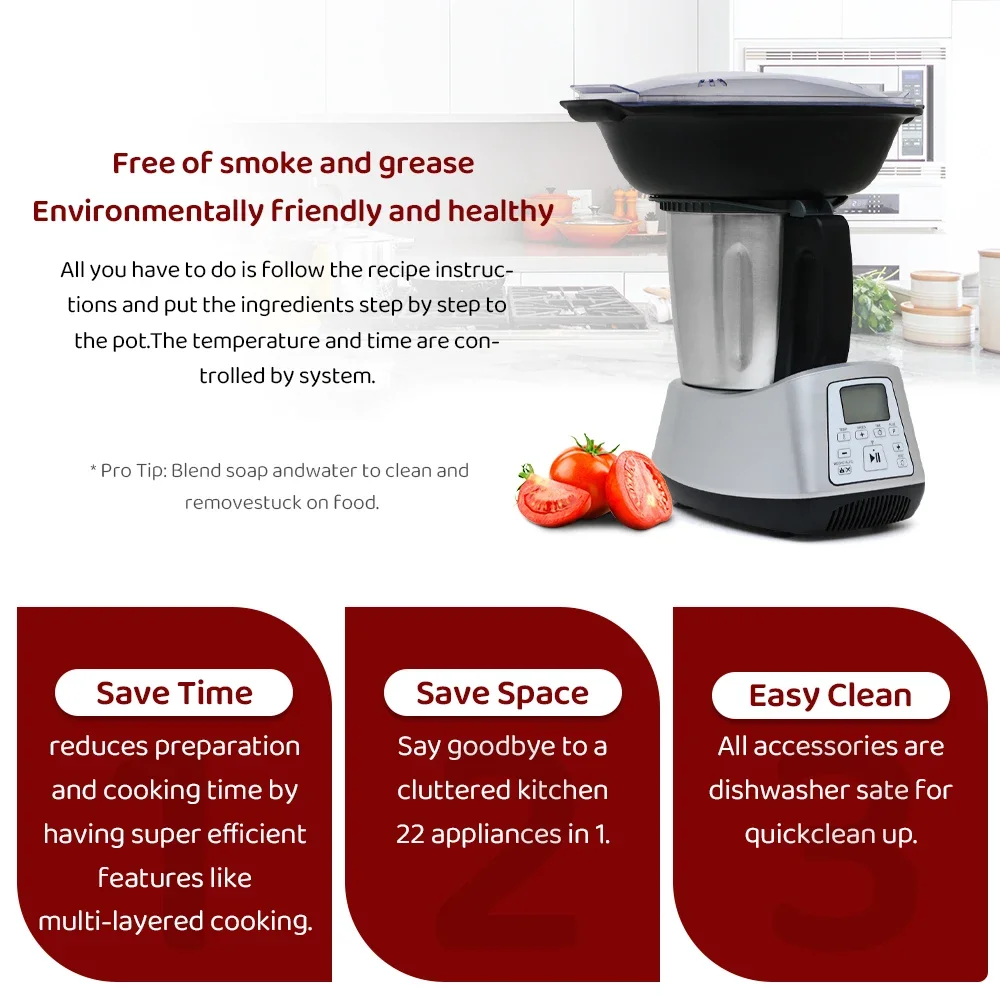 'Listrik thermo mix memasak ro - Kitchen Appliances Sale ulasan dan harga