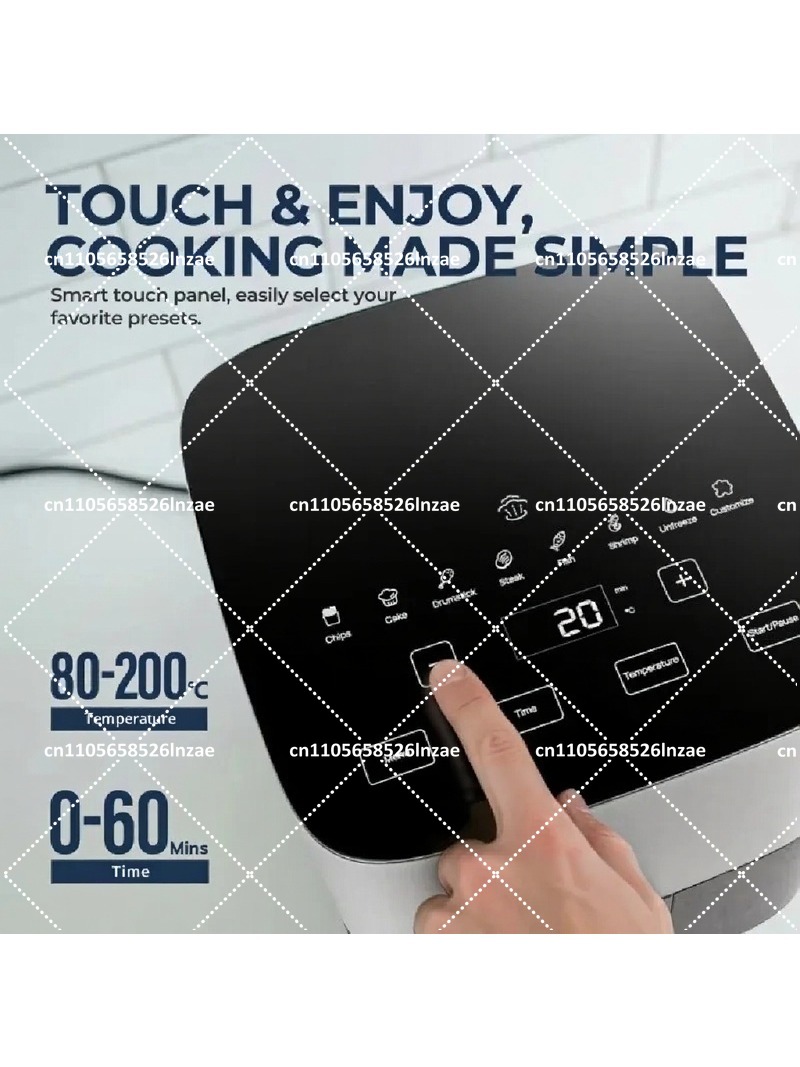 Penggorengan Udara Digital 5L  - Air Fryer 5L Digital ulasan dan harga