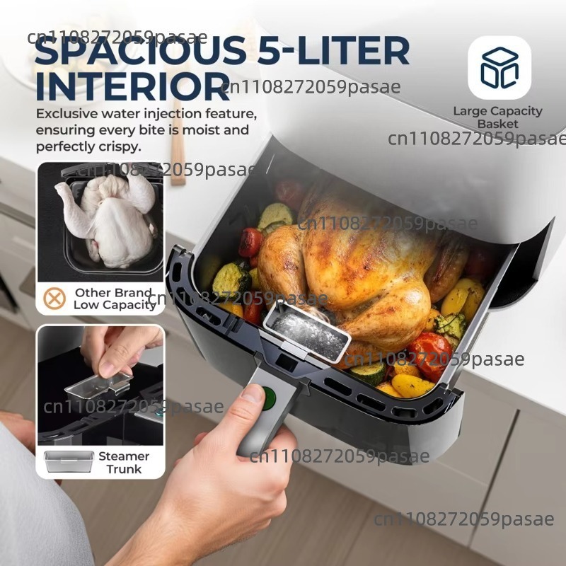 Penggorengan Udara Digital den - Air Fryer 5L Digital ulasan dan harga