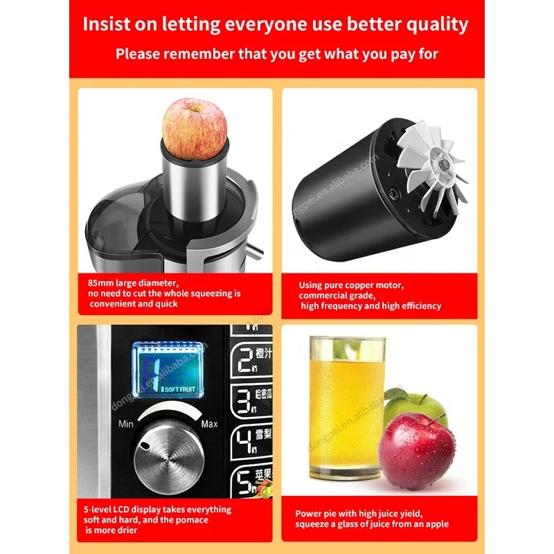 Tersedia: Alat Pemeras Jus Bua - Juicer Cold Press Slow ulasan dan harga