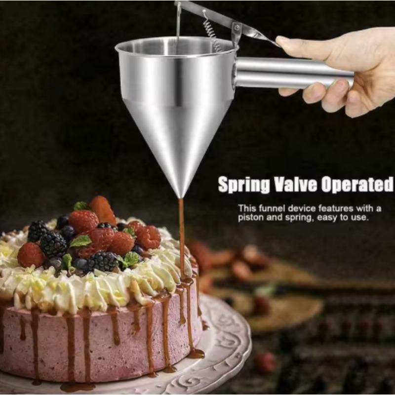 Dispenser Corong Cairan Stainl - Kitchen Appliances Brand ulasan dan harga