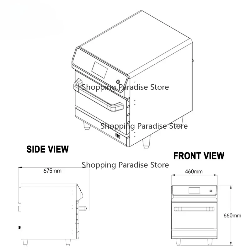 Oven Microwave Komersial Gaya  - Kitchen Appliances Sale ulasan dan harga