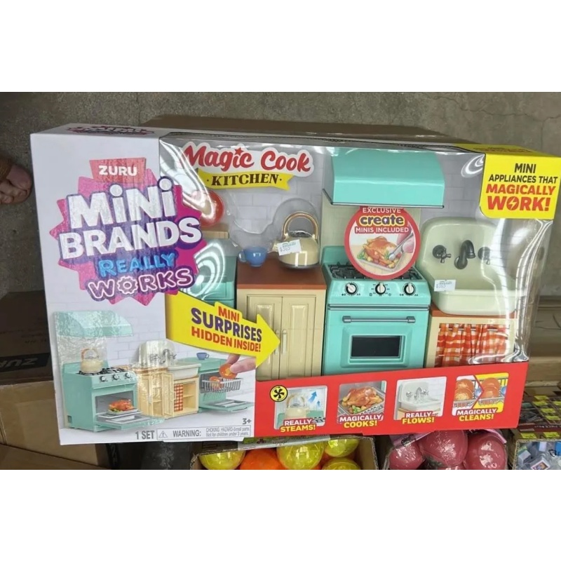 Zuru Mini Brand Magic Kitchen  - Kitchen Appliances Brand ulasan dan harga